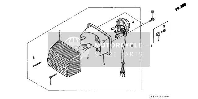 90105GT8681, Screw,Tapping,4X2, Honda, 1